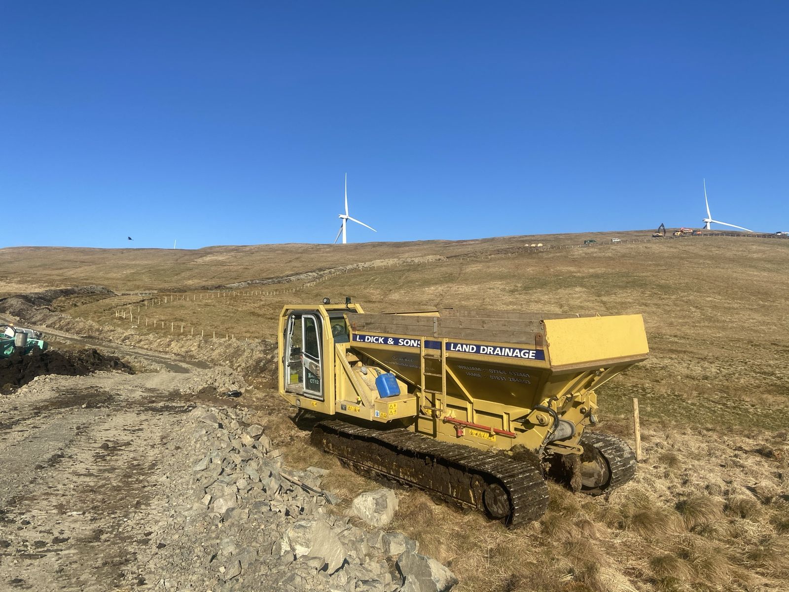 CT12 Mastenbroek tracked gravel cart